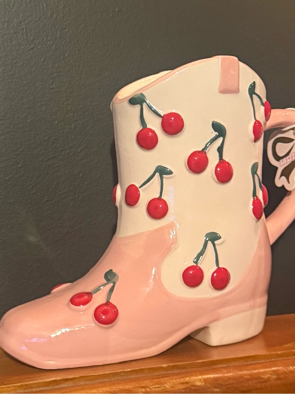 Cowboy boot mug
